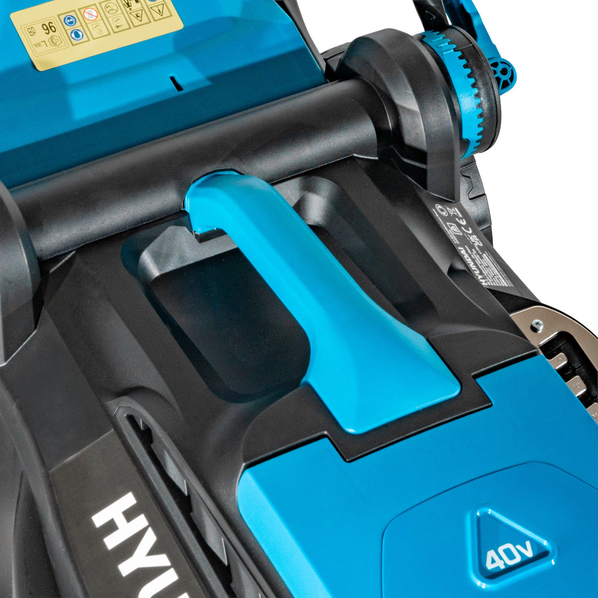 Hyundai 38cm / 15" 40V (2x20V) 3-in-1 Brushless Cordless Lawnmower,  36L Bag | HY40CLM38
