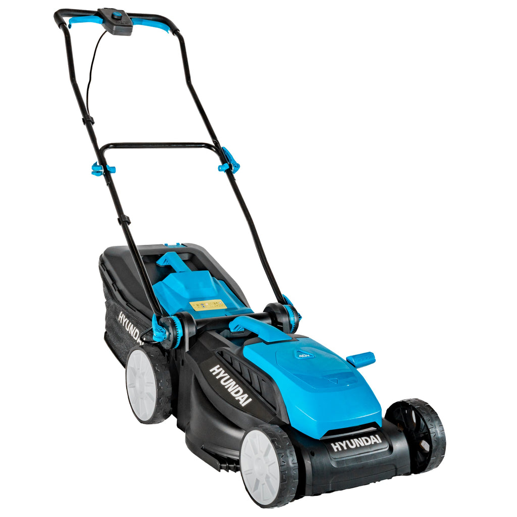 Hyundai 38cm / 15" 40V (2x20V) 3-in-1 Brushless Cordless Lawnmower,  36L Bag | HY40CLM38