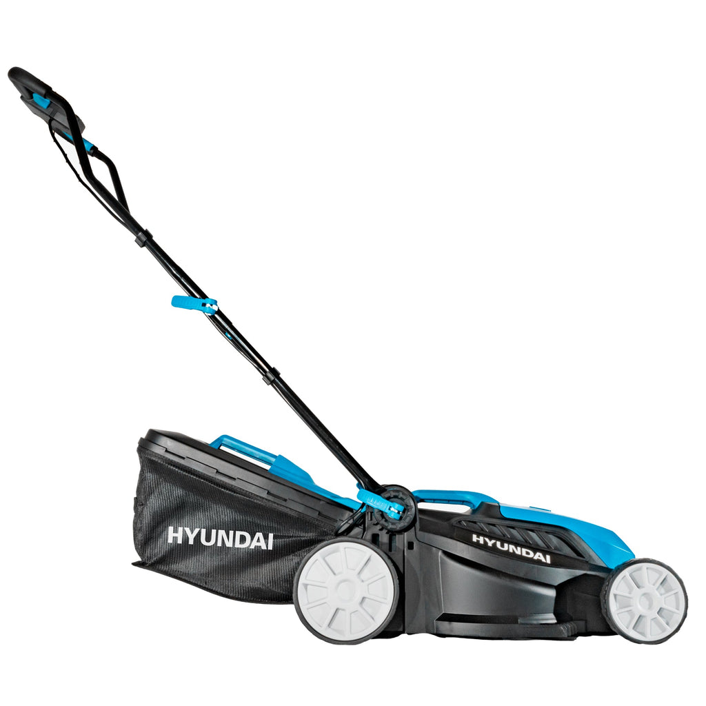 Hyundai 38cm / 15" 40V (2x20V) 3-in-1 Brushless Cordless Lawnmower,  36L Bag | HY40CLM38