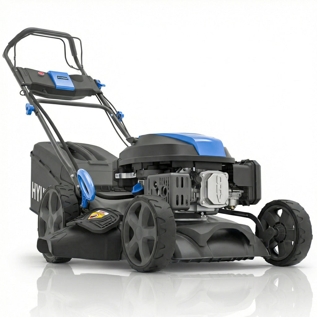 Tondeuse thermique autotractée Hyundai 43cm, Démarrage électrique, 139cc | HYM17150SPEX-EU