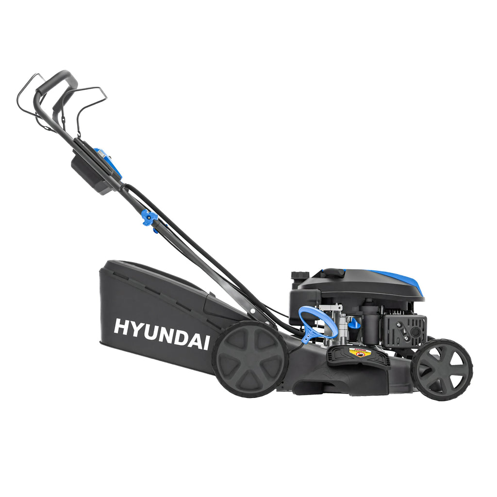 Tondeuse thermique autotractée Hyundai 43cm, Démarrage électrique, 139cc | HYM17150SPEX-EU