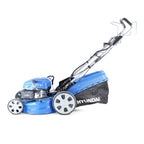 Hyundai 21'' / 53cm 224cc 4-in-1 Electric-Start Self-Propelled Petrol Lawnmower, Mulch, Rear & Side Discharge, Hose Connector | HYM530SPEX