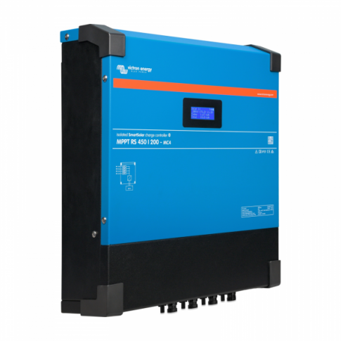 Victron SmartSolar MPPT RS 450/200 200A solar charge controller with 4 independent MPPT inputs for 48V systems (Bluetooth inbuilt) (SCC145120512)