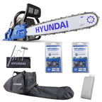 Hyundai HYC6200X 62cc Petrol Chainsaw – 20″ / 50cm, Easy Start