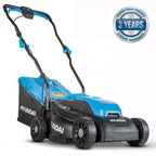 Hyundai 33cm / 13" 20V 3-in1 Brushless Cordless Lawnmower, 32L Collection Bag | HY20CLM33