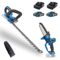Hyundai 20V 6in Brushless Chainsaw and 51cm Hedge Trimmer Kit