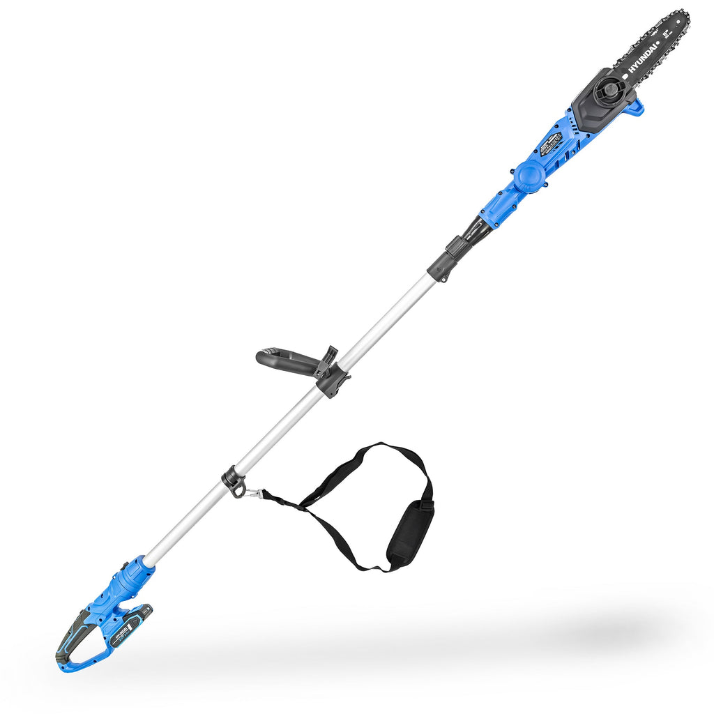 Hyundai 20V Pole Hedge Trimmer and Pole Saw Kit