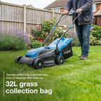 Hyundai 20V 33cm Lawnmower and 6in Brushless Chainsaw Kit