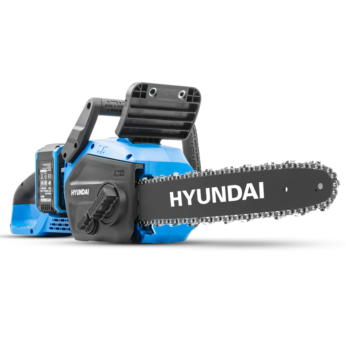 Hyundai 14in and 6in Brushless Cordless Chainsaw Kit