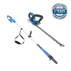 Hyundai 20V Pole Hedge Trimmer and Pole Saw Kit