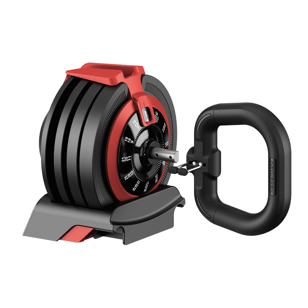 24 KG Adjustable Dumbbell, Barbell, and Kettlebell Set