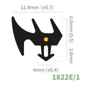 Example of Rubber Wedge & E Gasket