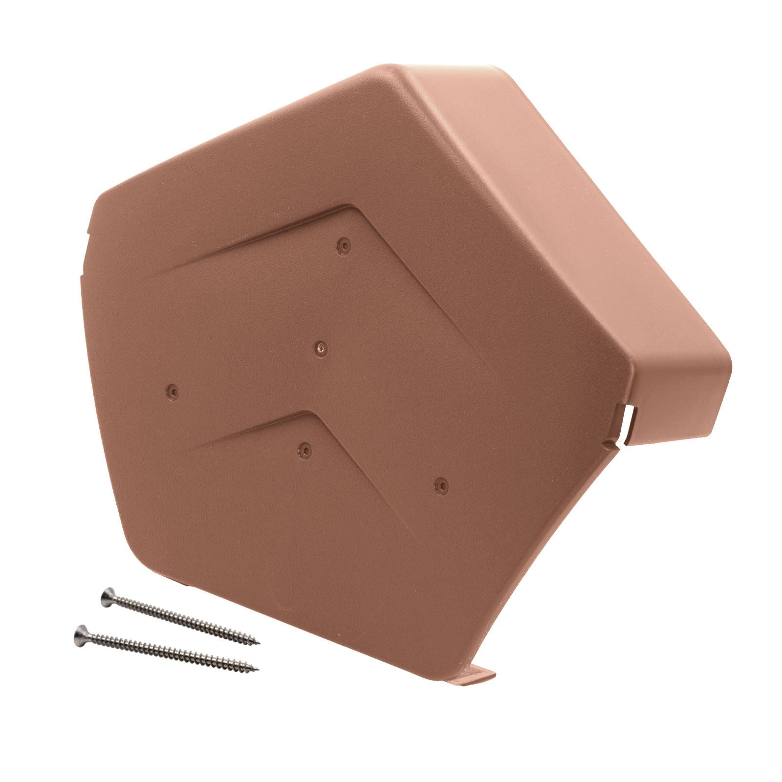 Example of SmartVerge Linear Dry Verge Ridge End Cap