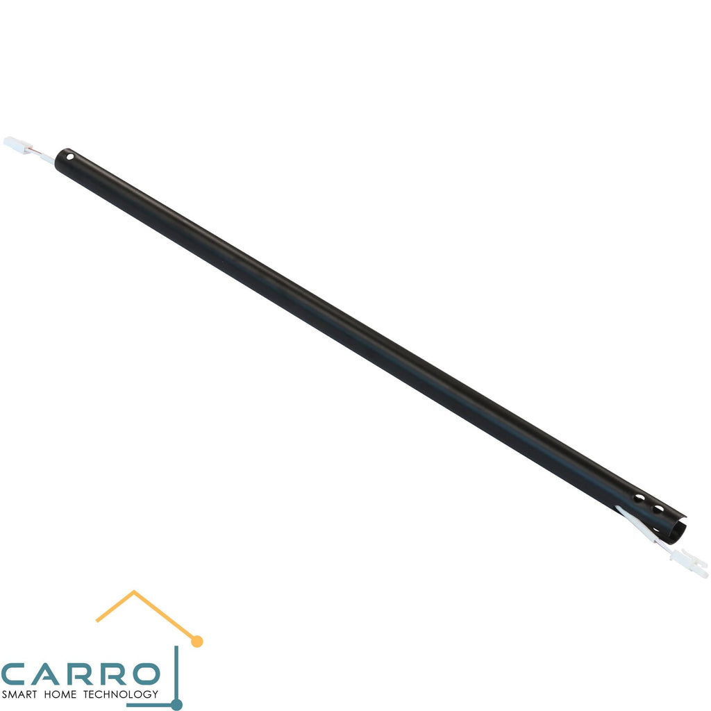 Carro Home Ceiling Fan 18" Extended Downrod Version 1 - Black (DC Motor Suitable)