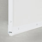 36 in. White Vinyl Adjustable Storm Door Screw-on Under Door Seal