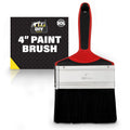 Paint Brush 4 Inch | Wall & Fence Decorating Tool | 2 Pack