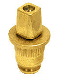 CRL Adjustable Free-Swinging Floor Pivot with Tapered Square Spindle - 1NT404
