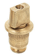 CRL Adjustable Free-Swinging Floor Pivot with Tapered Flat Spindle - 1NT406