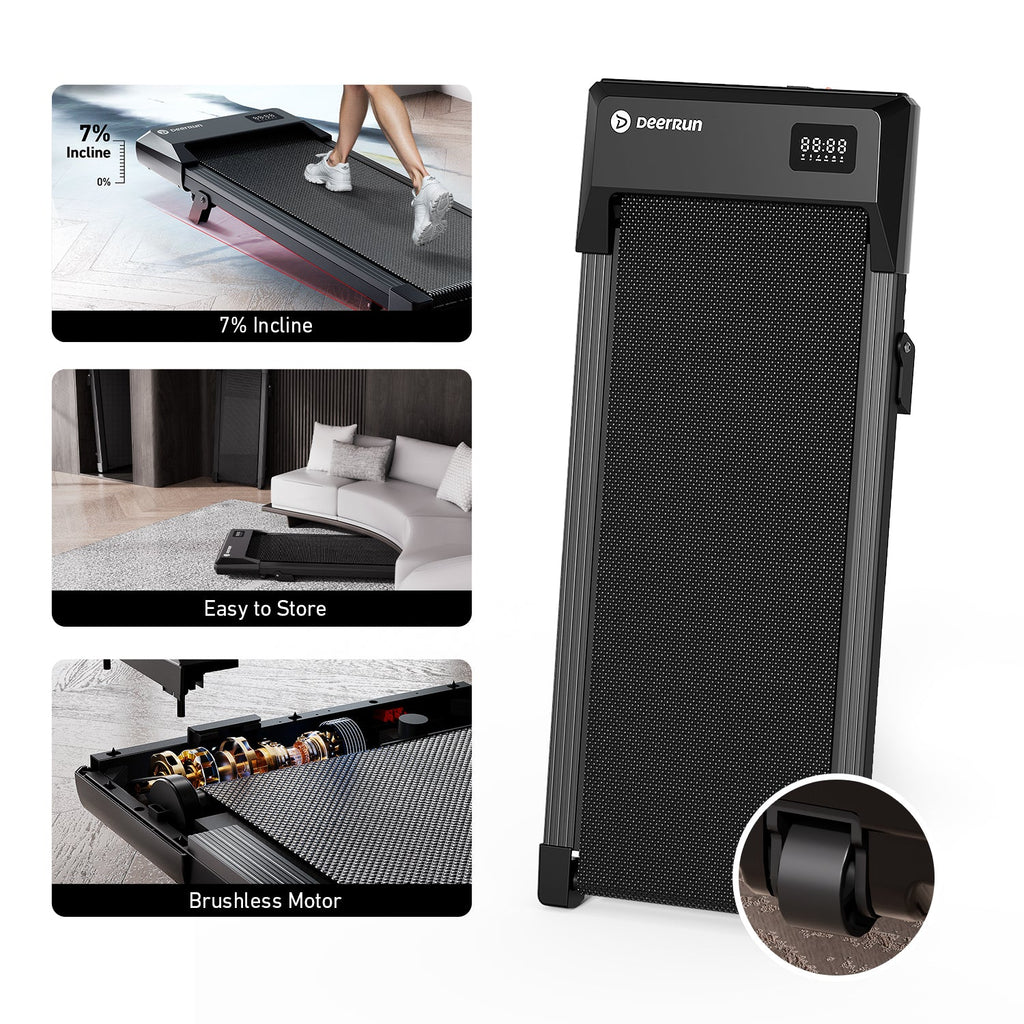 DeerRun Q2 Urban Plus Walking Workstation Bundle