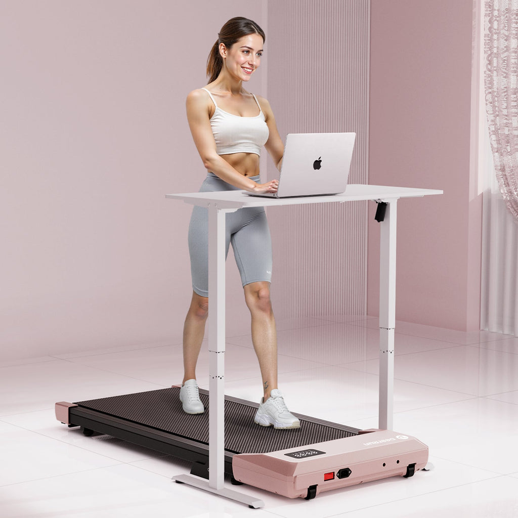 DeerRun Q2 Urban Smart Walking Pad with 7% Incline Treadmill Remote Control