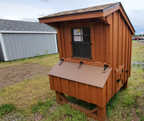 4' X 4' B&B CHICKEN COOP - CEDAR - Garden Time