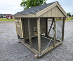 5' X 7' DURATEMP CHICKEN COOP - CLAY - Garden Time