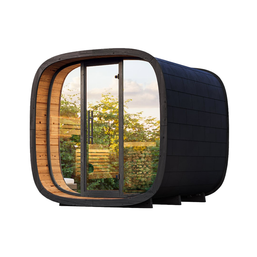 Leil Round Cube Mini Sauna
