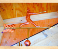 BASEBALL PLAYER WEATHERVANE