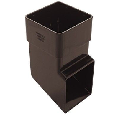 Gutter and Downpipe - Black Square from Marshall-Tufflex - Virtual Plastics Ltd.