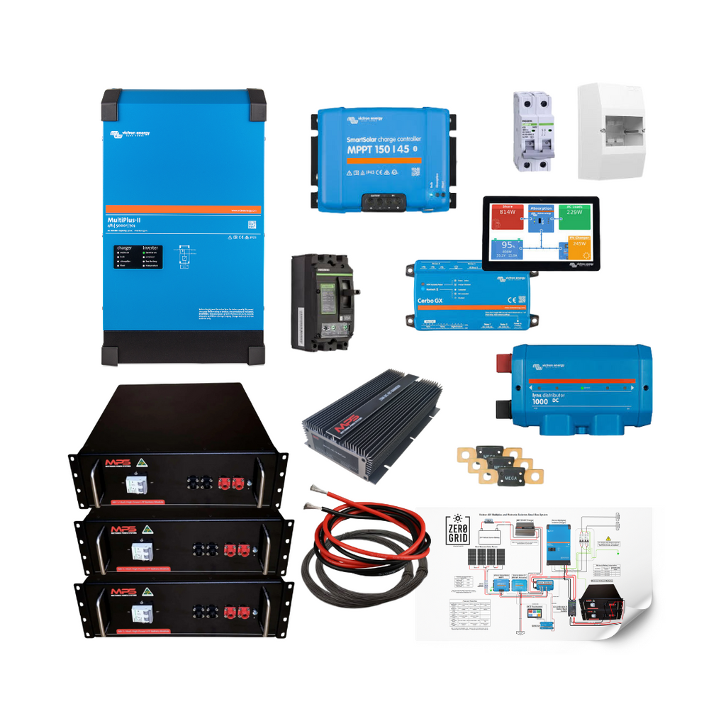 48V Motorhome - 5000VA Premium and Big Capacity Kit #65