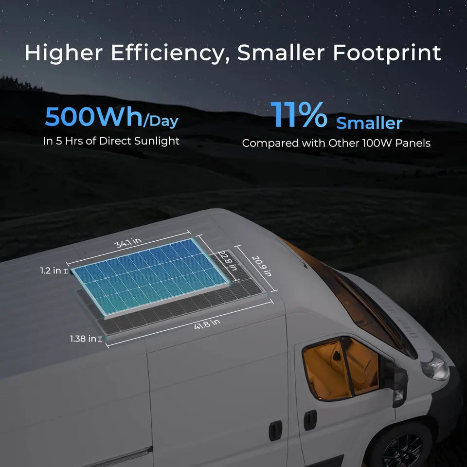 600W 12V Starter Solar Panel Kit