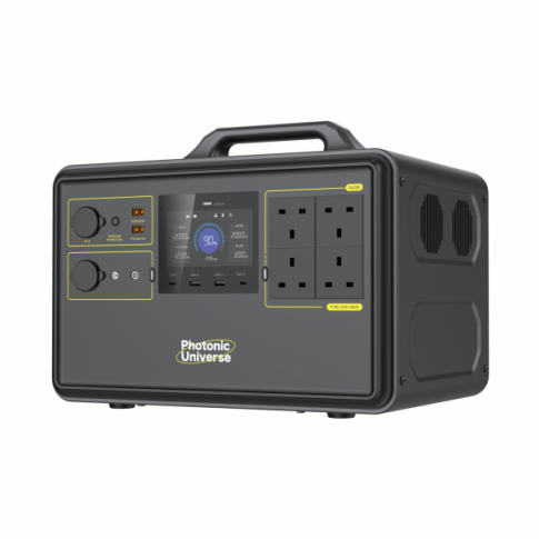 PHOTONIC UNIVERSE P2400S | 2400W | 2240-6720Wh Portable Power Station and (Optional) 1000W Solar