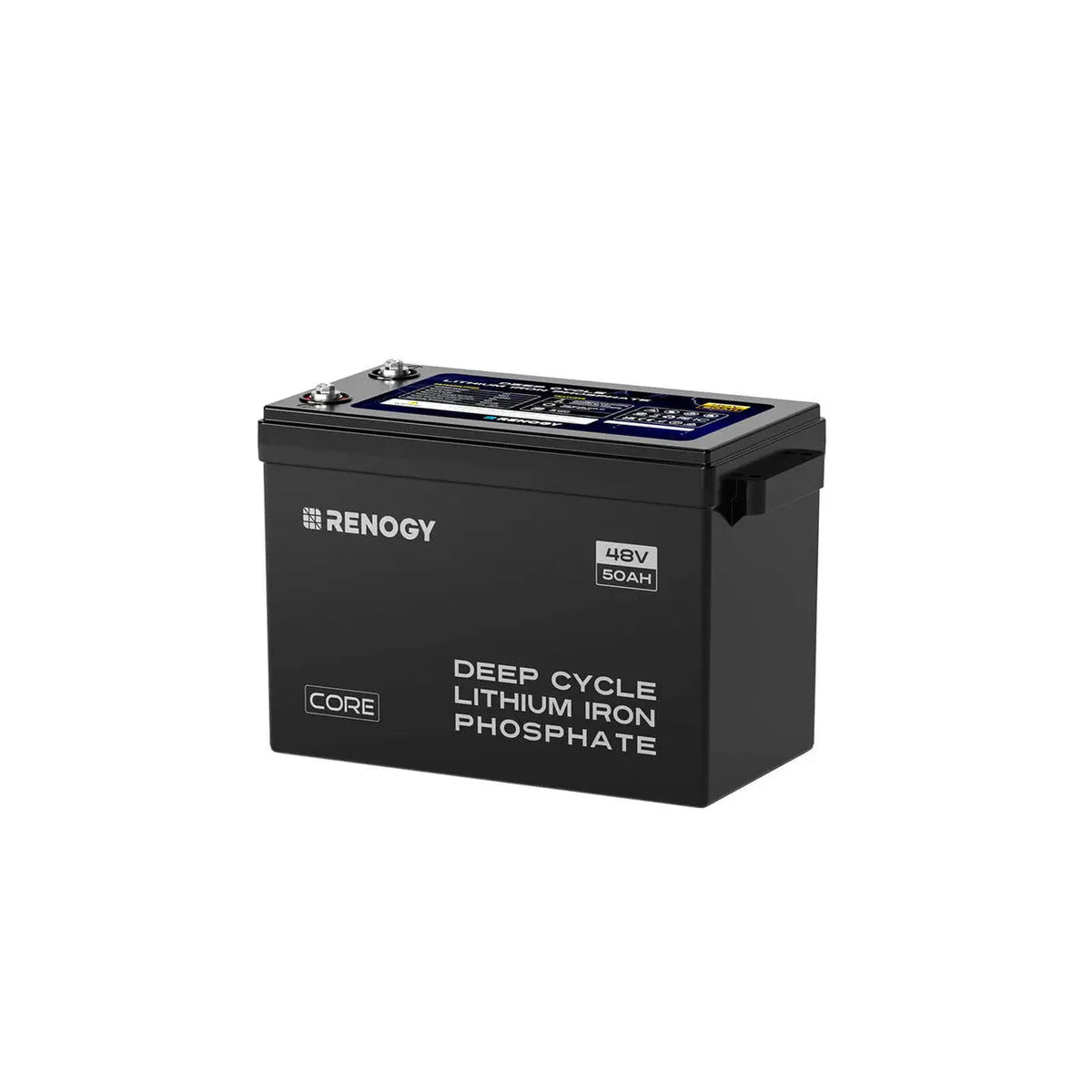 48V 50Ah Smart Lithium Iron Phosphate Battery w/Self-heating | Core Series
