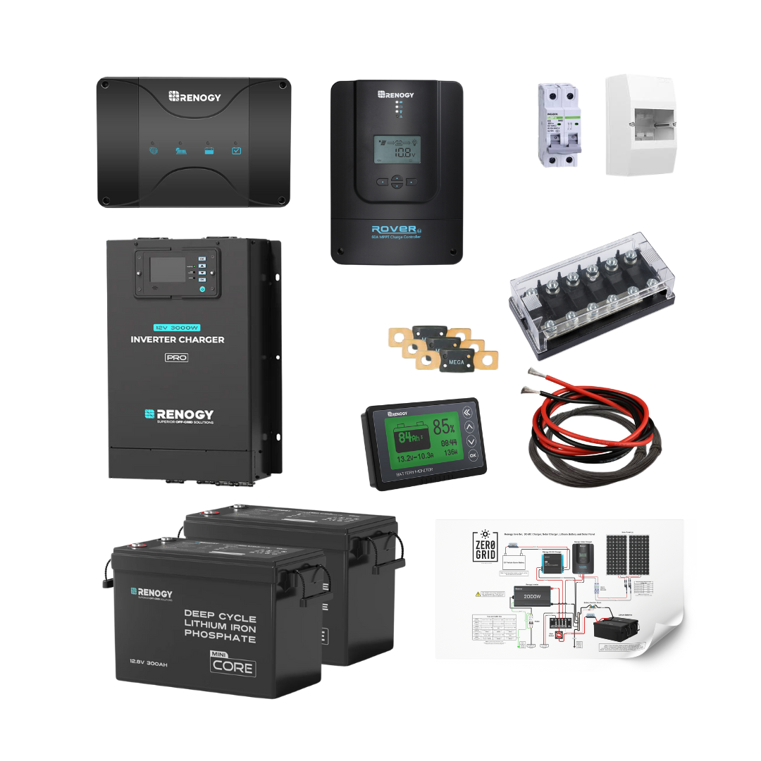 12V Caravan - 3000W Budget Kit #25