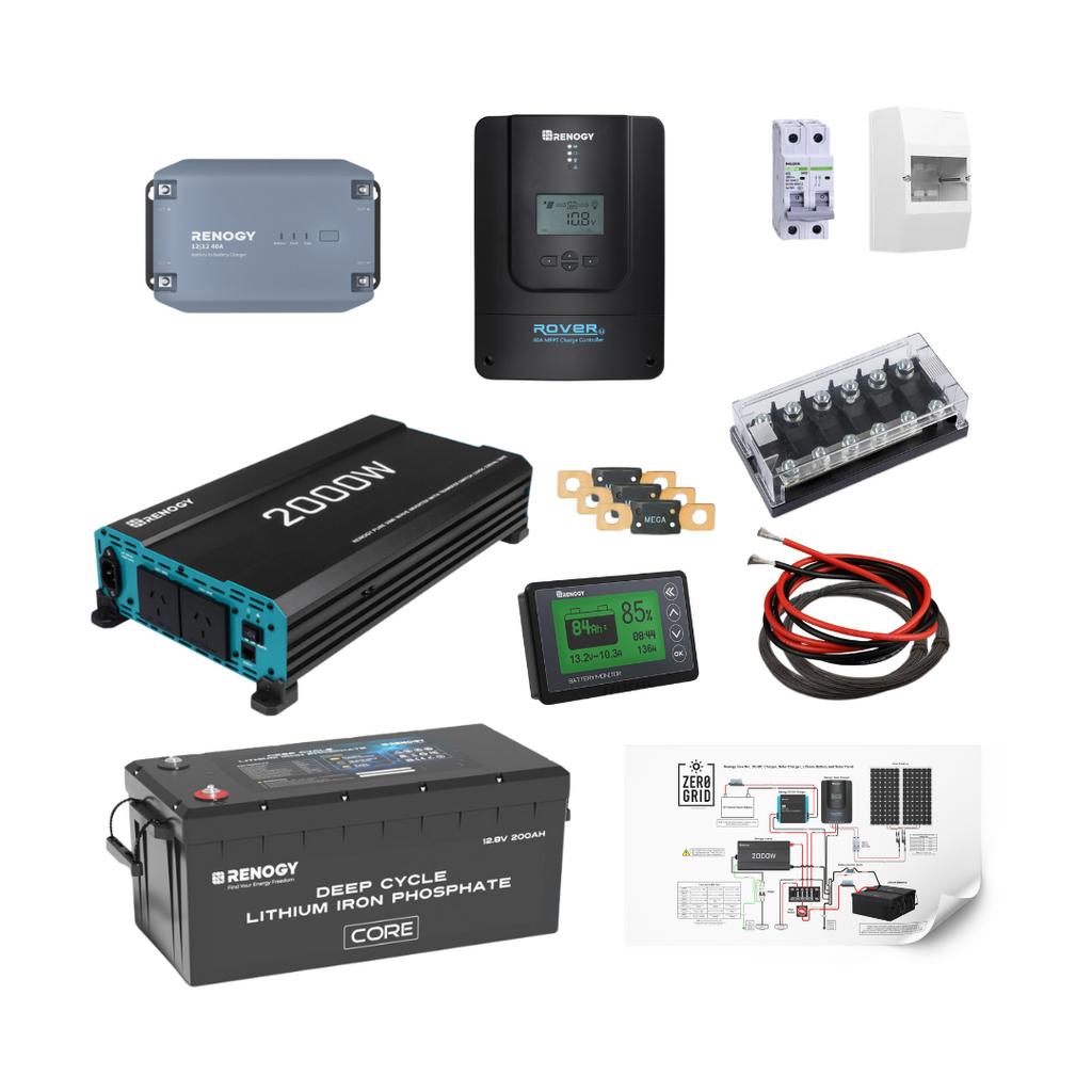 12V Caravan - 2000W Budget Kit #22