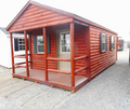 12' X 24' LOG FULTON CABIN - RUSTIC CEDAR