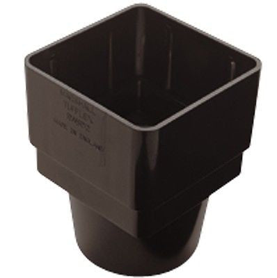 Gutter and Downpipe - Black Square from Marshall-Tufflex - Virtual Plastics Ltd.