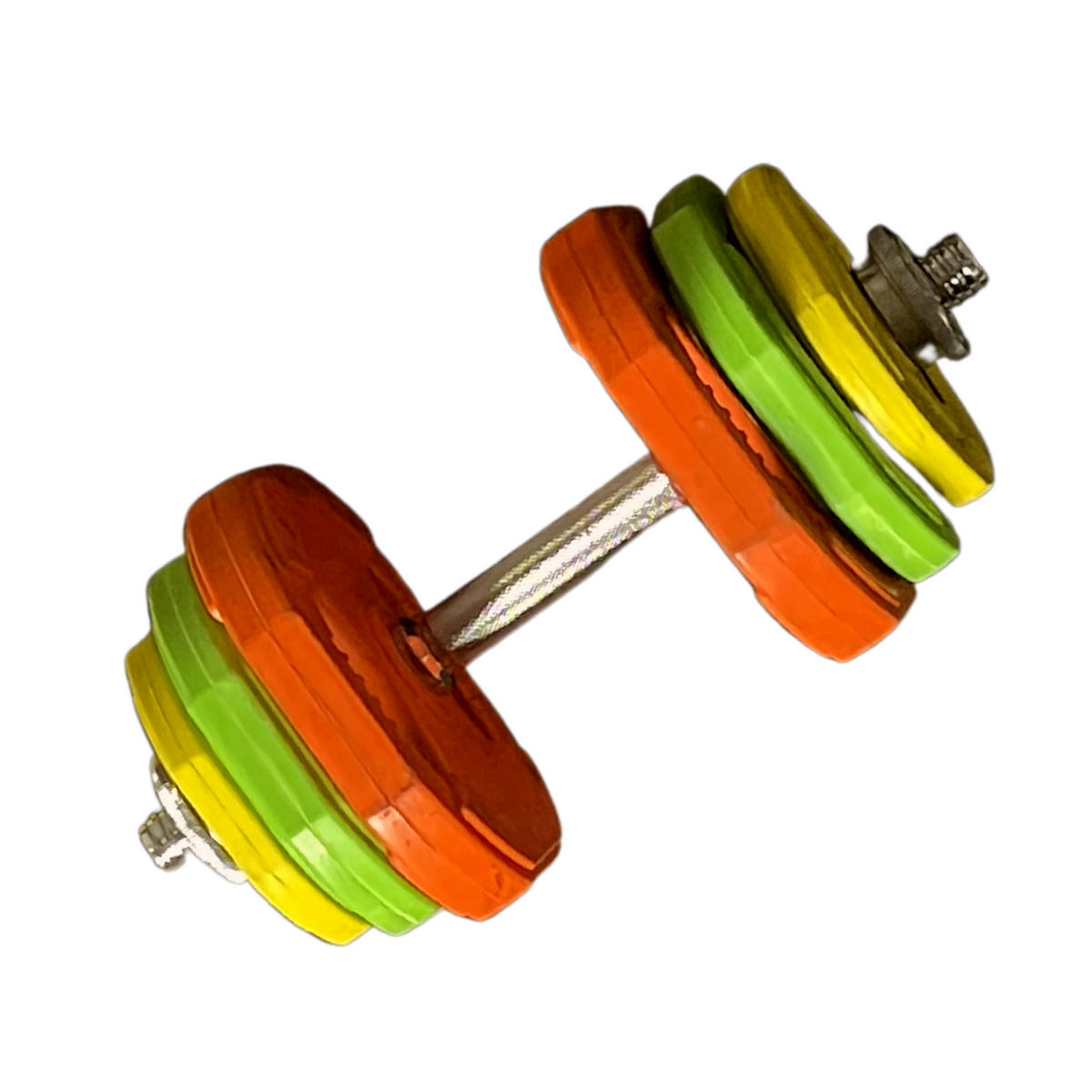 40kg Rubber Adjustable Dumbbell Set | Gym Direct-Adjustable Standard Rubber Dumbbell Set-Gym Direct