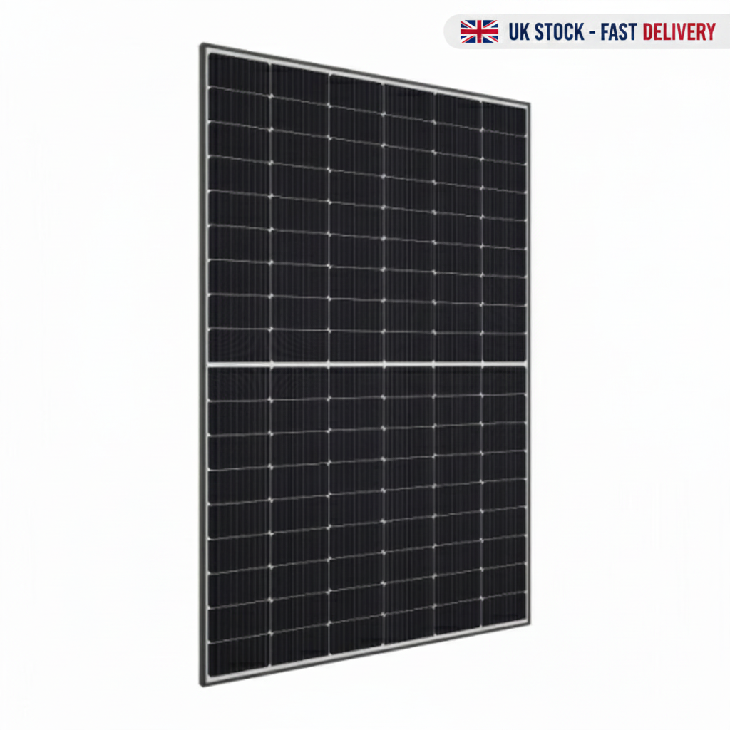 410W Sharp NU-JC410B Black Frame Monocrystalline Solar panel with high-efficiency PERC cells