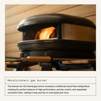 Arc XL Propane Outdoor Pizza Oven in Off Black