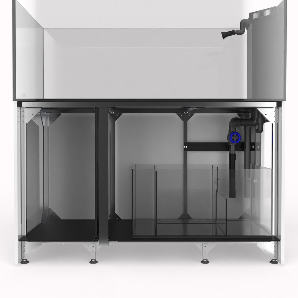 D-D Aqua-Pro Reef Peninsula 1500 Aquarium & Cabinet