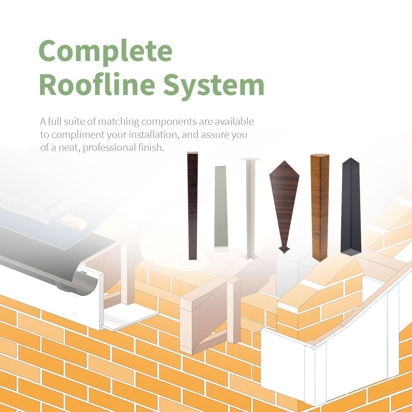 Concord Vented Soffit Board (5m)