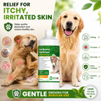 Aqueos Medicated Dog Shampoo 1 Litre Anti Fungal Bacterial Viral Itch Relief