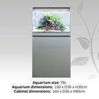 Fluval Visi 60: 78L Aquarium & Cabinet Kits