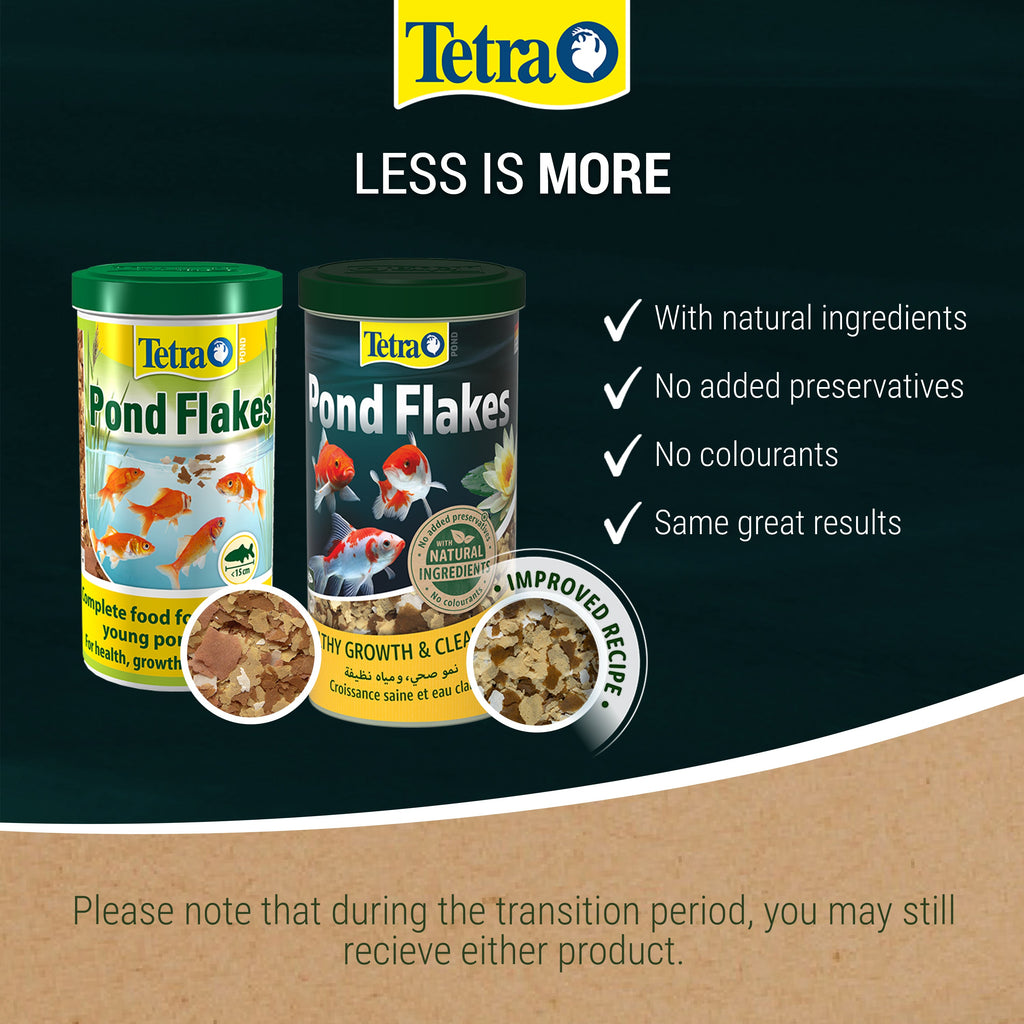 Tetra Pond Flakes 100g - Fish Food T366