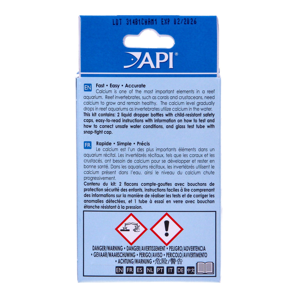 API Calcium Test Kit Marine Reef Testing