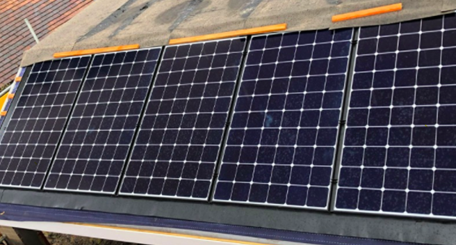 GSE In-Roof Solar Panel Mounting Kit for 1 x 5 1610-1800mm Panels in Portrait
