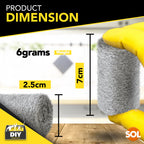 Steel Wool Pads Fine Grade 0 | Multipurpose Metal Scourers | 48 Pack