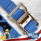 2" X 20' Ratchet Strap & E-Fitting