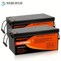 Dumfume 2 Pack 12.8V 300Ah LiFePO4 Batteries – 200A BMS